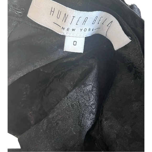 Hunter Bell Ariana Dress in Onyx size 0 NWOT - Picture 6 of 7